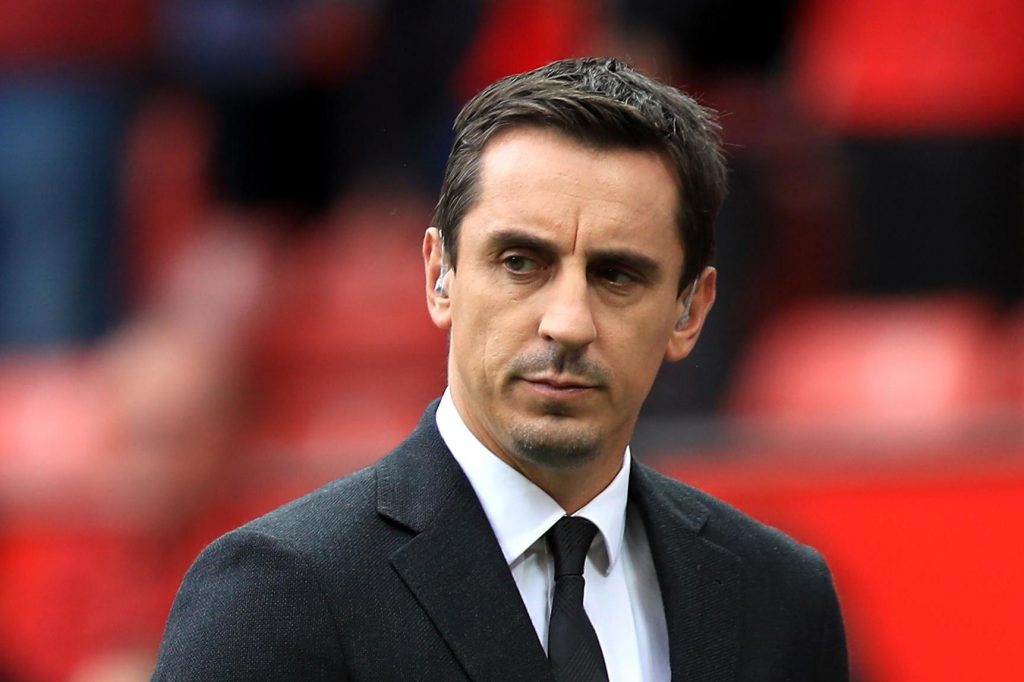 EPL: Gary Neville slams two Man Utd players who were ‘terrible’ against Man City